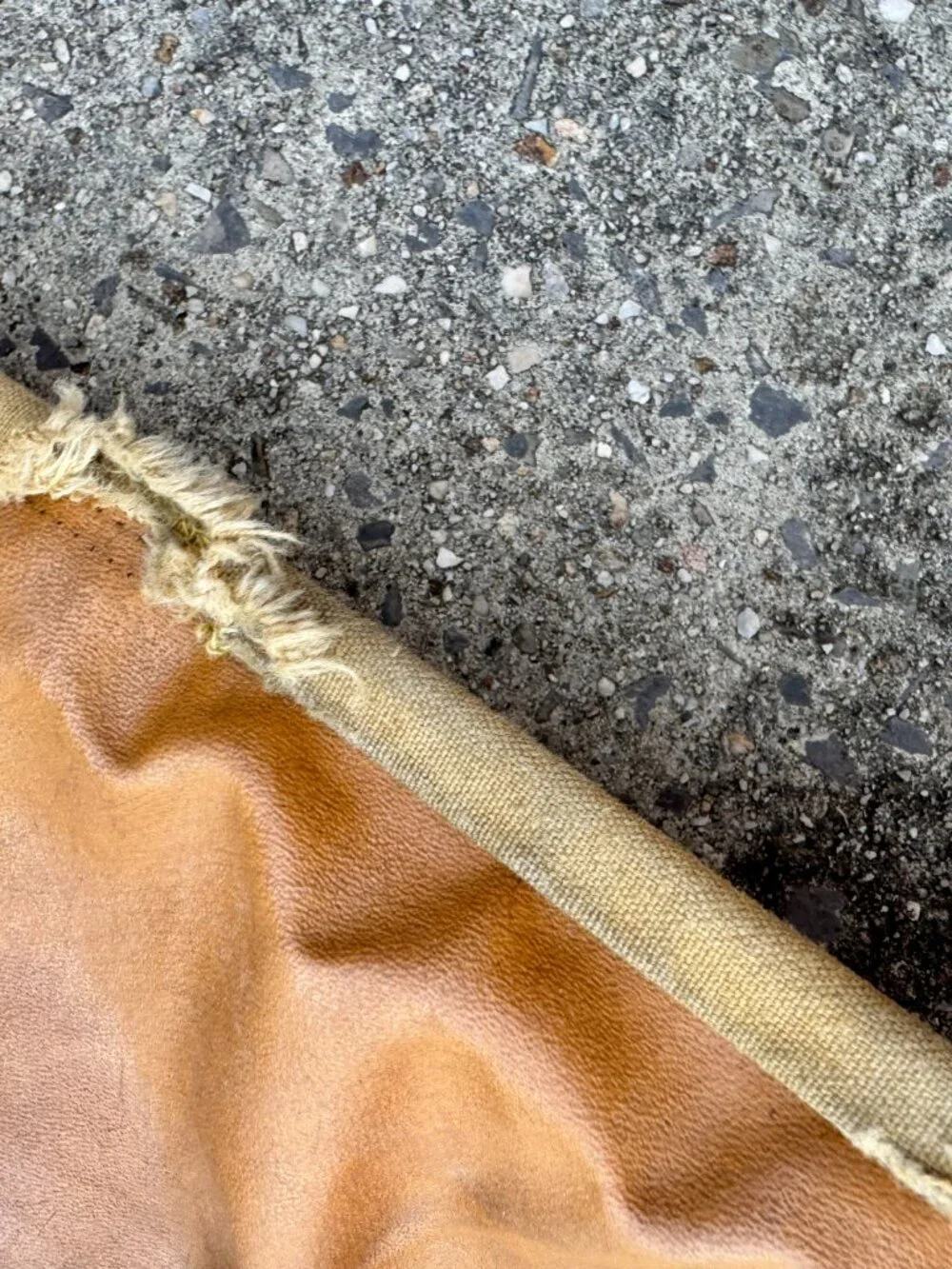 VTG 60s Drybak Hunting Pants Brown Thrashed Heavy Canvas Briar Brush Guard Sz 30